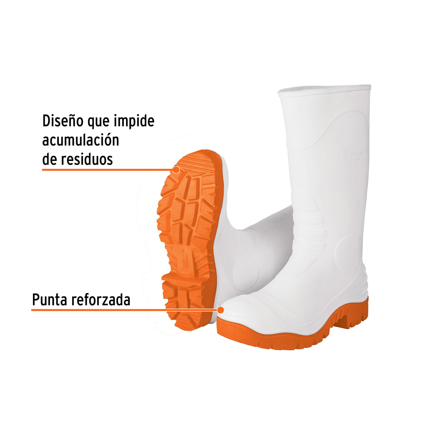 Botas sanitarias # 30, Truper