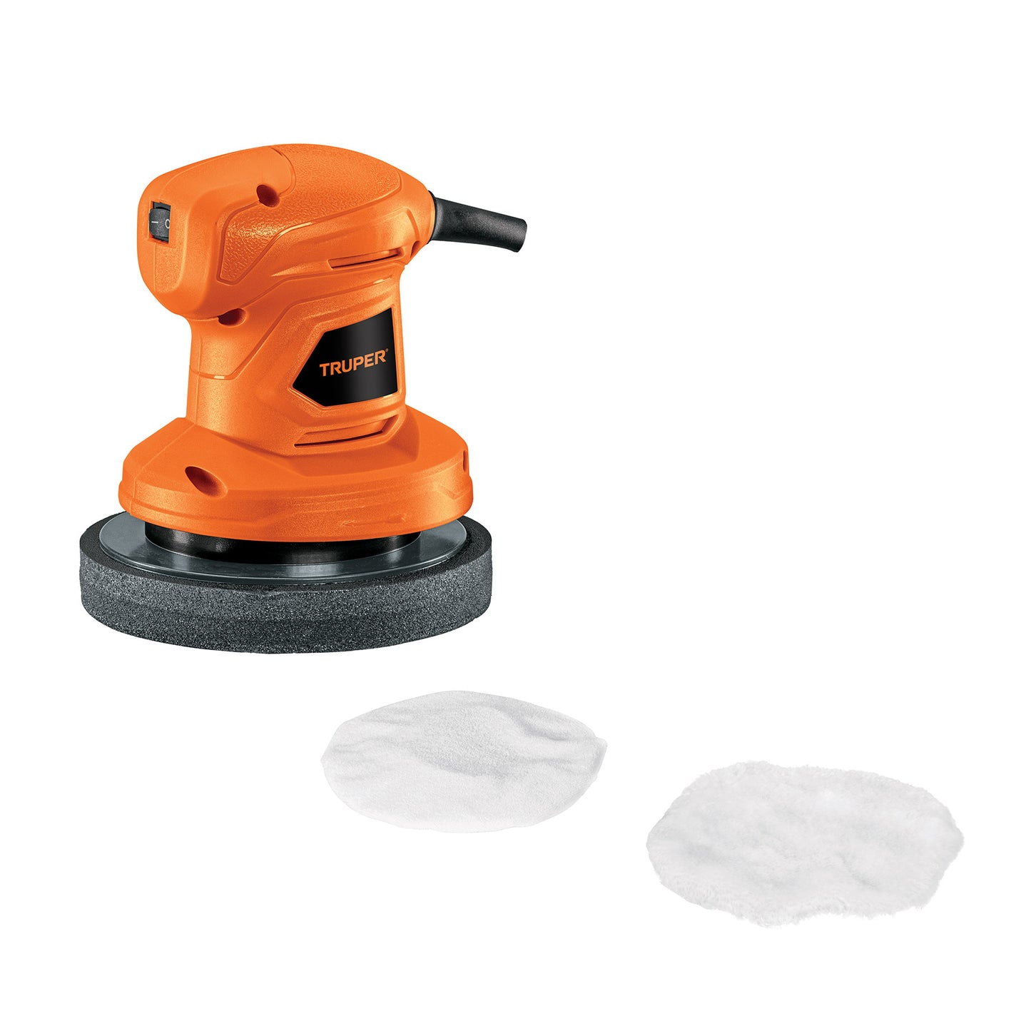 Pulidora compacta a una mano, 6', 45 W, profesional, Truper